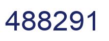 Number 488291 blue image