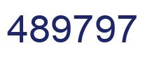Number 489797 blue image