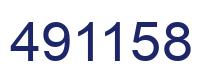 Número 491158 imagen azul