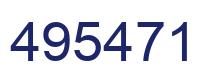 Número 495471 imagen azul