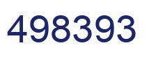 Número 498393 imagen azul