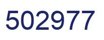 Número 502977 imagen azul