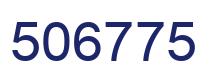 Número 506775 imagen azul