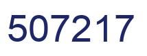 Número 507217 imagen azul