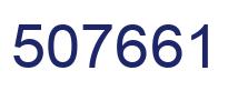 Número 507661 imagen azul