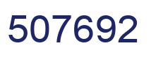Número 507692 imagen azul