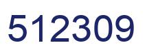 Número 512309 imagen azul