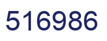 Número 516986 imagen azul