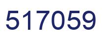 Número 517059 imagen azul