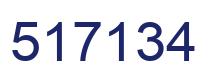 Número 517134 imagen azul