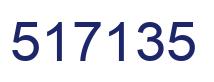 Número 517135 imagen azul