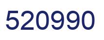 Número 520990 imagen azul