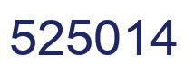 Número 525014 imagen azul