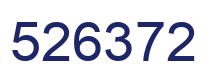 Número 526372 imagen azul