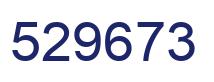 Number 529673 blue image