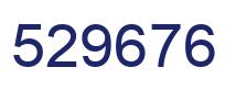Number 529676 blue image