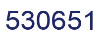 Number 530651 blue image