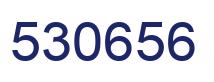 Number 530656 blue image