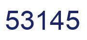 Number 53145 blue image