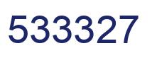 Número 533327 imagen azul