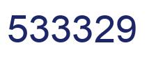 Número 533329 imagen azul