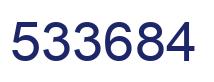 Número 533684 imagen azul