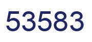 Número 53583 imagen azul
