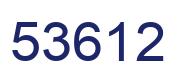 Número 53612 imagen azul