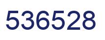 Número 536528 imagen azul