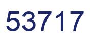 Number 53717 blue image