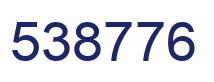 Número 538776 imagen azul