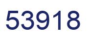Number 53918 blue image