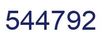 Número 544792 imagen azul