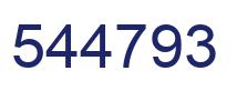 Número 544793 imagen azul
