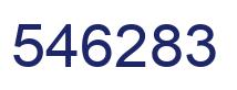 Número 546283 imagen azul