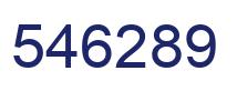 Número 546289 imagen azul