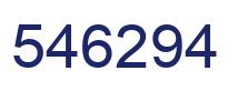 Número 546294 imagen azul