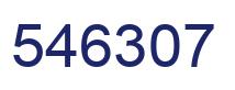 Número 546307 imagen azul