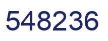 Número 548236 imagen azul