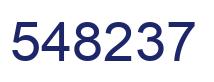 Número 548237 imagen azul