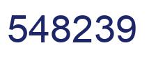 Número 548239 imagen azul