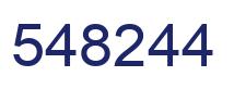 Número 548244 imagen azul
