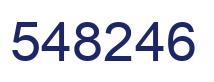 Number 548246 blue image