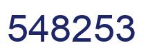 Número 548253 imagen azul