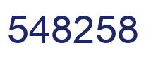Número 548258 imagen azul