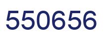 Number 550656 blue image