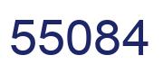Número 55084 imagen azul
