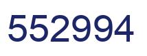 Número 552994 imagen azul