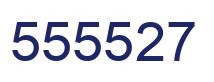 Número 555527 imagen azul