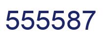 Número 555587 imagen azul